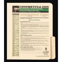 Regulations training reference material covering 49 CFR 391.51 for driver safety compliance. Includes three Alcohol and Drug Records Requests. Used by fleet managers and safety officers to maintain required documentation