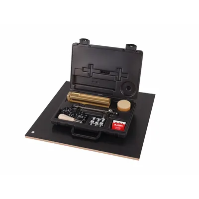 ALLPAX Gasket Cutter Kit: 34 Pieces, Imperial, 1/4 in Min Cutting Dia - Extension-Style Gasket Cutters