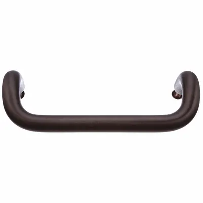 ROCKWOOD Pull Handle: 1 in Wd, 11 in Ht - Offset Door Pulls