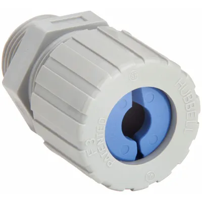 HUBBELL WIRING DEVICE-KELLEMS Straight Plastic Cable Grip - Straight Plastic Cable Grips