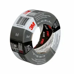 General purpose duct tape with black polyethylene coated cloth backing and rubber adhesive. Suitable for sealing, bundling, and light repairs in industrial and commercial settings. Minimum application temperature 40°F.