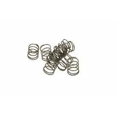Stainless steel actuator spring for wash fountain mechanisms. Provides tension and return action for actuator assemblies in commercial restroom fixtures. Sold in a pack of 10.