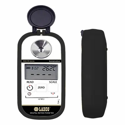 LAXCO, INC Refractometer: Ethylene Glycol/Propylene Glycol, +/-0.5°C, Auto - Digital Handheld Refractometers