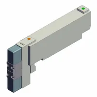 Solenoid Valve: Double Solenoid, Five-Way / Three-Position, 16.45 scfm Flow Rate - Max, Plug-In (MPN VQC2401-51)