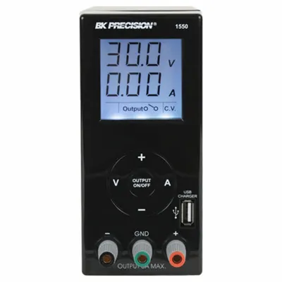 B&K PRECISION Power Supply: Switching Digital DC, 6 in H x 2.8 in W x 5.8 in D - Switching Digital DC Power Supplies