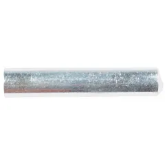 This roll pin is a replacement part for Dayton pallet jacks, including model 4YX97. Constructed from manganese with a black finish, it is used to secure mechanical linkages in pallet jacks during maintenance and repair.