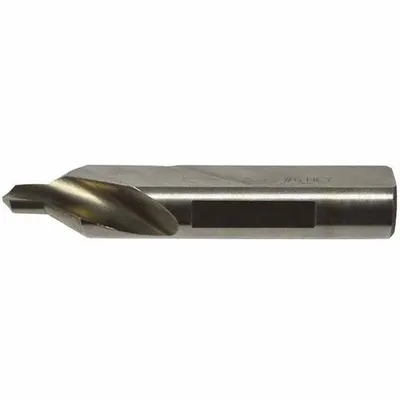 KEO Center Drill: Plain Type Hey, #6, 60°, 3 in Overall Lg - Plain-Tip Hey-Type Center Drills