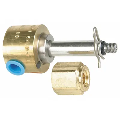 Dayton Solenoid Valve Body: 3-Way, Normally Closed, 1/4 in Pipe Size, Brass Body - 3-Way/2-Position, Normally Closed Solenoid Valves Bodies