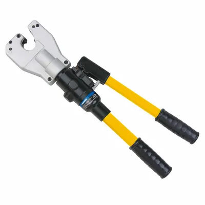 Eclipse Crimper: Wire Terminal, Non-Insulated, Knurled Grip Insulated Grip, Electrical Lugs - Pliers-Style Wire Ferrule Crimpers