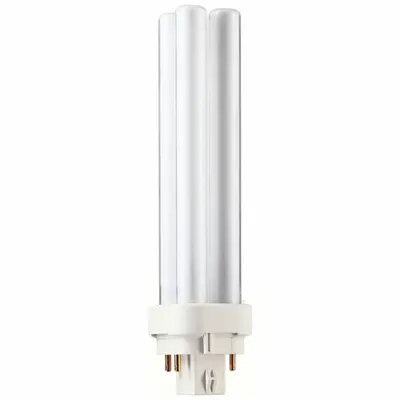 PHILIPS PL-C 18W/830/4P/ALTO 10PK Compact Fluorescent Double - CFL Double Twin-Tube Plug-In Lamps