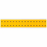 Punctuation Label: 5/8 in Character Ht, Indoor/Outdoor, Non-Reflective, Gothic, Black, Dash (-) (MPN 1520-DSH)