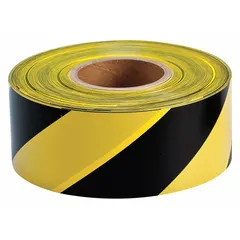 Pattern Barrier Tape, 3 in x 1000 ft, No Legend, Polyethylene