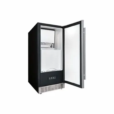 DANBY Ice Machine: Dice, 32 lb Ice per Day, Air Cooled, 34 5/8 in Ht, 15 in Wd - Undercounter Ice Machines