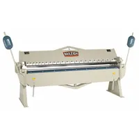 BAILEIGH INDUSTRIAL Sheet Metal Brake: Hand Lever : Top Edge Actuation + Finger, Angle Gauge (MPN BB-9612)