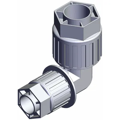 SMC High Purity Tube Fitting: 1 in OD x 3/4 in OD Size, Compression x Compression - PFA Compression Tube Fittings