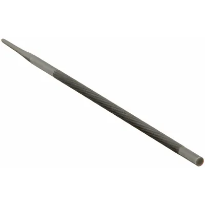 WESTWARD Chainsaw File: Round, 8 in Lg, 3/8 in Dia - Round Chain-Saw Files