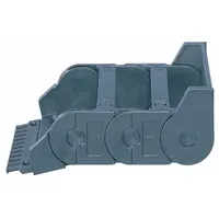 IGUS Mounting Bracket Set: Open, 1 Channels, 1.77 in Cavity Ht, 2.95 in Cavity Wd, Locking (MPN 3075-12PZB)