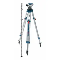 BOSCH Automatic Level Kit: Self-Leveling, 26X, 35 9/16 mm Aperture, 330 ft Working Range (Max), 1.5° (MPN GOL26 CK)
