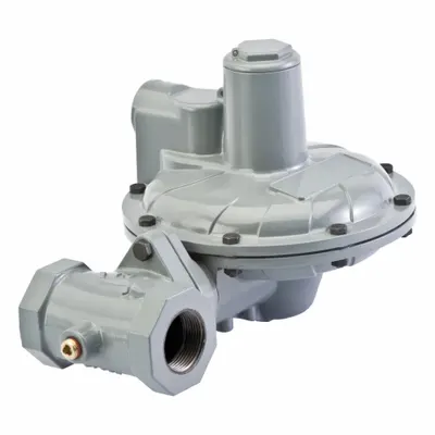 FISHER LPG Pressure Regulator: Lever-Acting Gas, 7,365,000 BtuH Gas Capacity, Cast Iron - Lever-Acting Gas Pressure Regulators