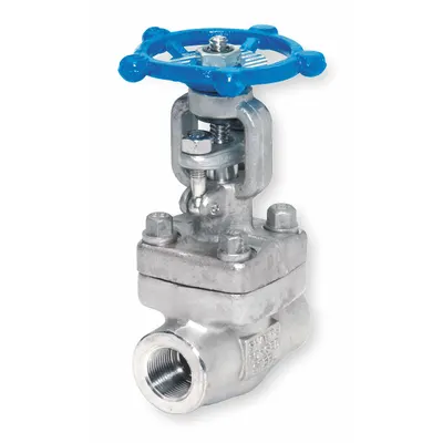 SHARPE Gate Valve: 2 in, 316L Stainless Steel, Rising, FNPT x FNPT, 1,120 psi CWP - Rising Stem Stainless Steel Valves for Petroleum & Gas Industry