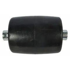 This lift wheel kit is a replacement part for Dayton pallet jacks, specifically designed for model 4YX97. It is constructed with a steel and nylon composition and finished in black. The kit is used to replace worn lift wheels, restoring proper lifting function in material handling equipment.
