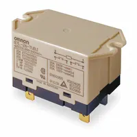 OMRON Enclosed Power Relay: Surface (Top Flange) Mounted, 25 A Current Rating, 24V AC, DPST-NO (MPN G7L-2A-TUBJ-CB-AC24)
