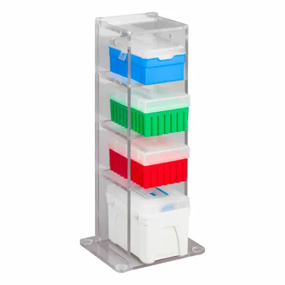 POLTEX Lab Bench Vertical Organizer: 6 3/4 in Overall Wd, 16 in Overall Ht, 5 3/4 in Overall Lg - Lab Organizers