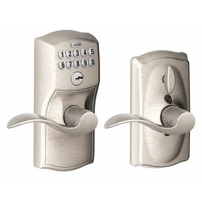 SCHLAGE RESIDENTIAL Electronic Keyless Lock: Keypad - Electronic Keyless Access Locksets