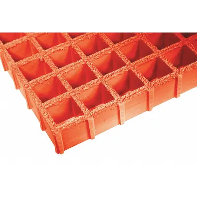 FIBERGRATE Fiberglass Molded Grating: Impact Resistant Grating - Acid-and-Impact Resistant Grating