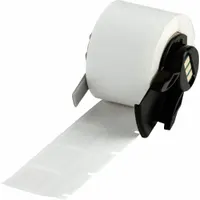 Wraparound Label: 1 in x 3/4 in, 3/4 in, Self-Extinguishing Vinyl, White (Matte) (MPN M6-18-417)