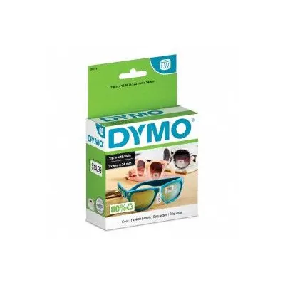 DYMO Price Tag Label: 15/16 in Label Wd, 7/8 in Label Ht, White, 1 in Core Dia. - Desktop Direct Thermal Labels