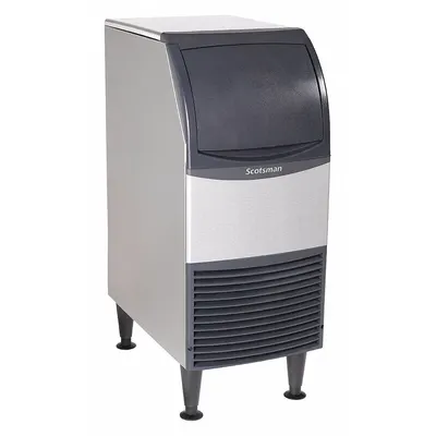SCOTSMAN Ice Machine: Flake, 142 lb Ice per Day, Air Cooled, 38 in Ht, 15 in Wd - Undercounter Ice Machines