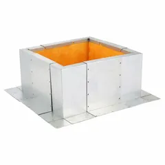 Roof Curb: Adj Nonventilated Curbs, Square Curb, 37 in to 45 1/2 in Inside Dim, Mfr Part #. Key specifications — Curb Outside Width: 41 in to 49-1/2 in; Finish: Galvanized; For Fan Type: Upblast Fans; For Use With: 42-1/2 in to 48 in Square Base; Standards: UL 705; Manufacturer Part Number:; Brand: DAYTON; Curb Inside Width: 37 in to 45-1/2 in.