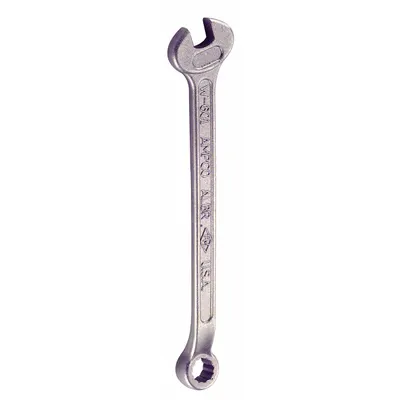 AMPCO Combination Wrench: Aluminum Bronze Nickel, Natural, 14 mm Head Size - Metric Nonsparking, 12-Point Combination Wrenches