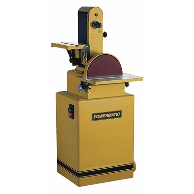 POWERMATIC Belt and Disc Sander: For Wood, 115 V_230 V, Single-Phase, 1 1/2 hp - Floor Standing Belt & Disc Machines