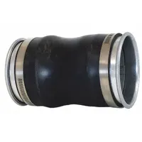 Vibration Isolator: Steel, For 6 in Duct Dia, 6 1/2 in Overall Lg, 6 in Inlet Dia, 6 in Outlet Dia (MPN 8010005322)