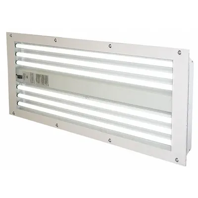 GLOBAL FINISHING SOLUTIONS Paint Booth Light Fixture: 12,600 lm, T5 Temp Code, 5000K, 102 W - LED Linear Hazardous Location Light Fixtures
