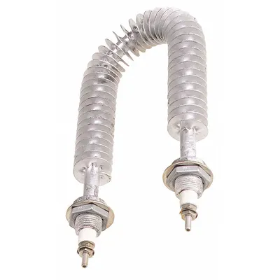 VULCAN Finned Tubular Heating Element: 22 7/16 in Overall Lg, 20 5/16 in Installation Dp - VULCAN Finned Tubular Heater Elements