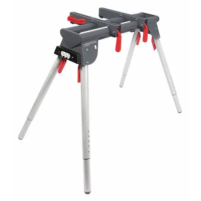 PROTOCOL Miter Saw Workstation: 31 1/2 in Lg, 31 in Wd, 3 13/16 in Ht - Miter Saw Stands & Workstations