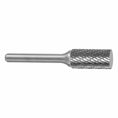 SGS PRO Carbide Bur: Cylinder, SA-2, Double Cut, 5/16" x 3/4" Head - Double-Cut Cylinder Burs