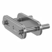 TSUBAKI Attachment Link: Attachment, Stainless Steel Conveyor Chains For Chain, D-3, C2080H, Plain (MPN C2080HASD3CL)