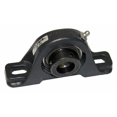 TIMKEN Pillow Block Bearing: 2 in Bore, Cast Iron, Eccentric Collar - Low-Base Pillow Block Ball Bearings