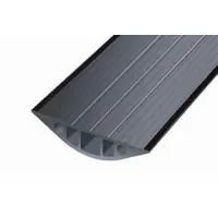 Nylon accessory designed to provide grip and stability for flexible rubber cable floor covers on carpeted surfaces. Helps prevent slipping and movement. Black, 1/4 inch overall width, 10 feet length. Manufacturer part number CPCARPETKIT-10
