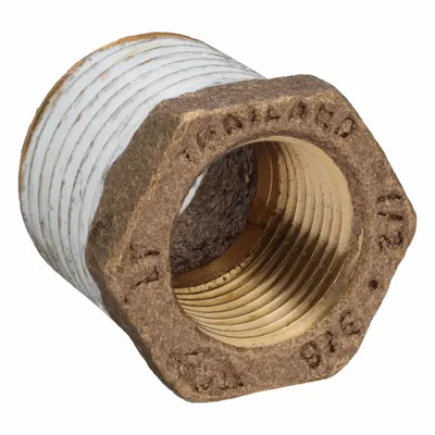OEM Metal Pipe Straight: Straight - Threaded Low-Pressure Pipe Fittings for Potable Water with Thread Sealant