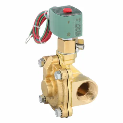 REDHAT Solenoid Valve: 2-Way, Normally Closed, 1 in Pipe Size, 110V AC/120V AC - 2-Way/2-Position, Normally Closed Solenoid Valves