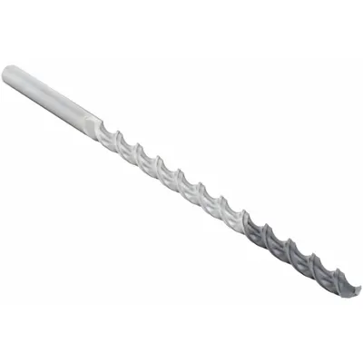 OSG Extra Long Drill Bit: 11/32", 270 mm Overall Lg, 120° X-Thinning Point - Chip-Clearing Cobalt Extended-Length Drill Bits