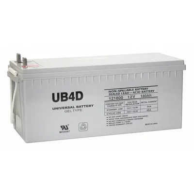 OEM Sealed Lead Acid Battery: 12V DC - Gel Sealed Lead Acid Batteries