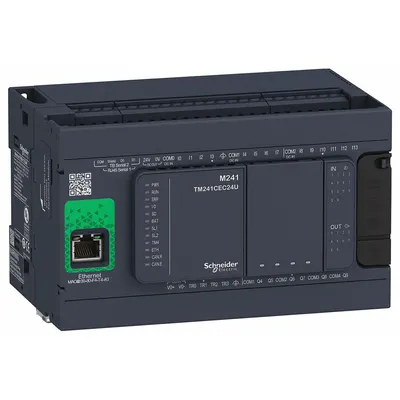 SCHNEIDER ELECTRIC PLC: (14) Discrete, (4) Transistor/(6) Relay - Schneider Modicon Series PLCs