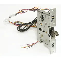Stainless steel deadlatch for use with exit push bars on commercial doors. ADA compliant. Suitable for securing doors in commercial and industrial facilities.