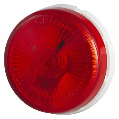 GROTE Clearance Marker Lamp: Clearance Light, Incandescent, Round, Surface Mount - Clearance Lights